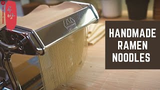 Handmade Ramen Noodles Recipe | How to make Ramen Noodles from Scratch | Hand Made Ramen