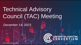 CCC TAC Meeting 2023-12-14