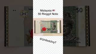 Malaysia 🇲🇾 50 Ringgit Note | Malaysia Currency Bills || United Joy