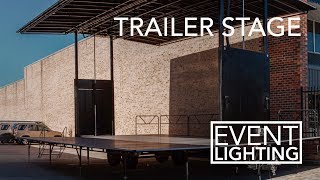 Event Lighting Trailer Stage