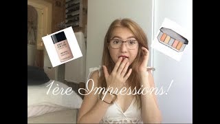 1ères impressions: Makeup for ever, Sephora, Becca...