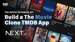 Build and Deploy a Modern The Movie Clone Application in Next JS | TMDb API