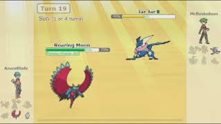 Pokemon Showdown Replays with Custom Music & Voices  17: Dark Side of the Roaring Moon