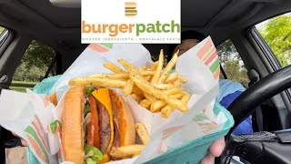 BURGER PATCH REVIEW | BALLIN’ ON A BUDEGET!! (PLANT🌱BASED)