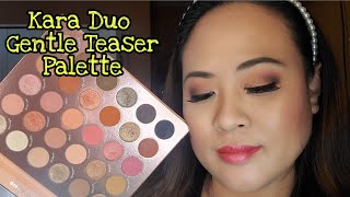 Kara Duo in Gentle Teaser Palette Eyeshadow Tutorial |ysay dale