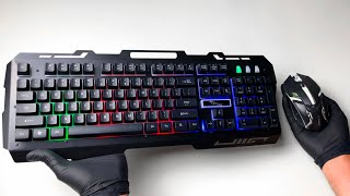 5$ Gaming Keyboard & Mouse from Alibaba | Unboxing + Gameplay ASMR