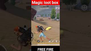 Free fire magic loot box 🎁 |free fire funniest moments |free fire funny video |#shorts #freefire