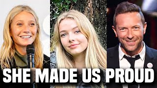 Gwyneth Paltrow and Chris Martin Celebrate Daughter Apple's High School Graduation!