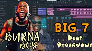 Burna Boy - Big 7 (Remake / Tutorial in Fl Studio) 99.9% perfect How to make Afrobeats Breakdown