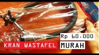 unboxing Kran wastafel fleksible murah dan cocok buat dapur minmalis