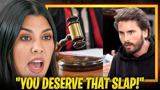 INSIDE Kourtney’s Jaw-Dropping SLAP to Scott Disick in COURT!