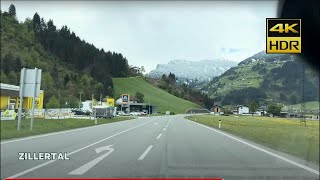 Strass to Mayrhofen in Zillertal - Tirol, Austria