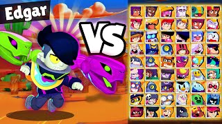 Orochi Edgar VS Every Brawler !!! Edga 1v1 Brawl Stars