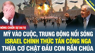 TRUNG ĐÔNG NỔI SÓNG! Không ngán một ai Israel thẳng tay tấn công luôn Nga, thừa cơ chặt đầu rắn chúa