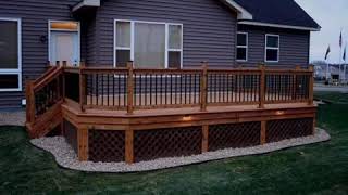 beautiful wooden front yard and back yard ideas