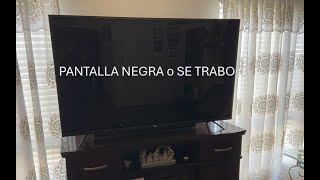 TV INTELIGENTE se escucha pero NO SE VE o NO se puede conecctar al INTERNET