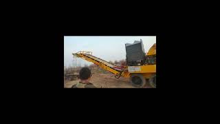 drum wood chipper moveable powered by diesel engine with high quality wood chips