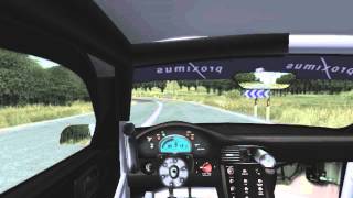 rFactor "Adenau route" AI oncoming traffic test