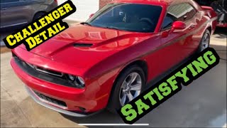 Satisfying Full Detail on Dodge Challenger Exterior and Interior with Chemical Guys Mr. Pink Foam