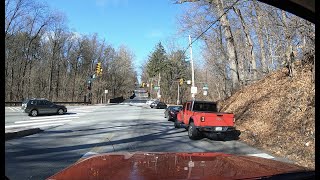 Driving in Philadelphia PA USA 🇺🇸  TOYOTA 4Runner TRD PRO  4 0L V6 for the first TIME