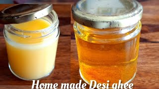 desi ghee recipe at home | ghee recipe | desi ghee recipe from malai | clarified butter ghee