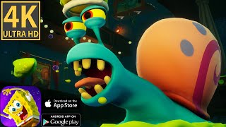 MONSTER GARY THE SNAIL - BOSSFIGHT - SpongeBob - The Cosmic Shake - 4K iOS Android iPhone (Part 10)