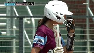 Little League Softball World Series 2021  : Robbinsville, NJ vs. Muskogee, OK Aug 11