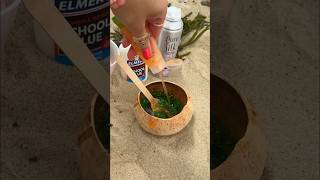 I Made SLIME at THE BEACH! 😱🏖️🌊👙*how to make slime*