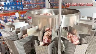 Equipment for processing pork—meat electronic scale,provides support for meat weighing and packaging