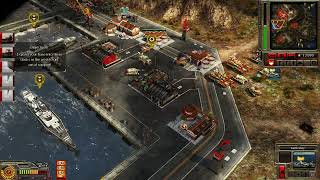 Generals Evolution Red Alert 3 - Naval Yard 2 Vs 1 - Brutal Enemy