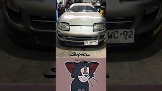 Supra + Turbo 💀☠️                   #supramk4 #supra #toyota  #youtubeshorts #phonk #shorts