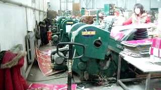 Creasing and diecutter machine