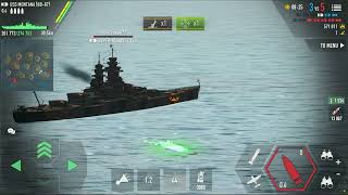 [Battle of warships] USS Montana impossible mission & incredible damage!