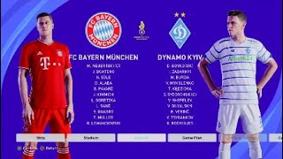 Bayern Monachium - Dynamo Kijów (Liga Mistrzów - FAZA GRUPOWA - PES 2021)