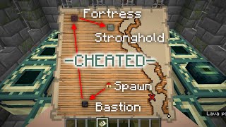 Cheating in Minecraft RSG Speedruns (not detectable)