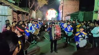 E batan song play by clubband at santipur Saraswati Puja এ বাতান গানটি ক্লাব ব্যান্ডতে