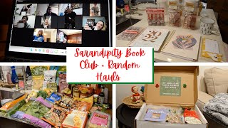 Sarandipity Book Club + Trader Joes & Random Hauls