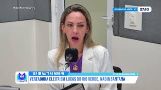 Vereadora eleita em Lucas do Rio Verde, Nadir Santana