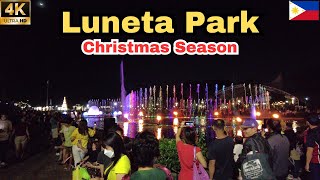 Christmas at Luneta Park, Manila