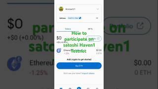 Haven1 Testnet Guide (Step by step) !How To Participate On Haven1 Satoshi Airdrop Testnet