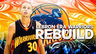 Rebuilding The Warriors...In The Lebron Era! NBA 2K24!