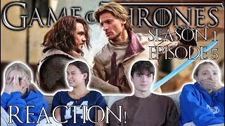 GAME OF THRONES SEASON 1 EPISODE 5 'THE LION AND THE WOLF' REACTION