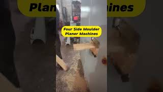 Four Side Wood Planer Moulder Machine Woodworking Industrial Use