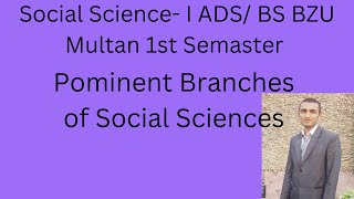 Branches of Social Sciences