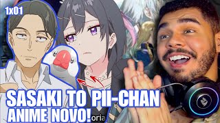 ISEKAI DO PERIKITO! Sasaki To Pii-Chan EP. 01- Animes 2024  | REACT