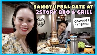 SAMGYUPSAL DATE AT 2STORY BBQ & GRILL | Cravings Satisfied! || Lhara Barnig 🌷