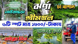 একদিনে শ্রীমঙ্গল ভ্রমণের সকল তথ্য - Sreemangal Travel Guide / Sreemangal Tourist spot / moulvibazar