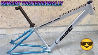 How to Repaint Mtb Bike Frame