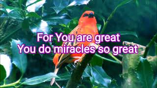 You Deserve The Glory by Terry MacAlmon (with Lyrics)