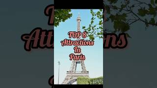 📍PARIS Top Attractions #travel #shorts